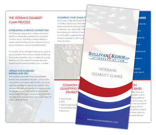 Download Our Brochure on Veterans Disability